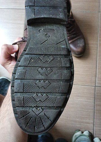 Kahverengi Deri Erkek Botları - Görsel 5