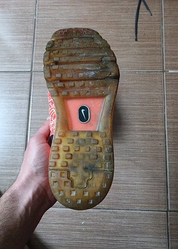 Renkli Bağcıklı Nike Spor Ayakkabı - Görsel 4