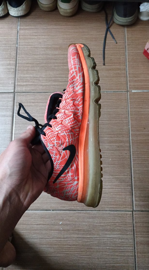 Renkli Bağcıklı Nike Spor Ayakkabı - Görsel 3