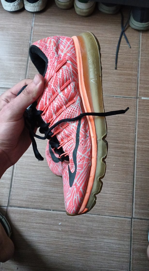 Renkli Bağcıklı Nike Spor Ayakkabı - Görsel 2