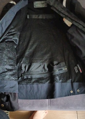 Siyah Fermuarlı Biker Ceket - Görsel 3