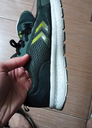 Erkek Spor Ayakkabı Yeşil Yılan Desenli - Görsel 2