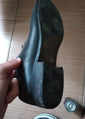 Siyah Erkek Klasik Deri Ayakkabı - Görsel 2