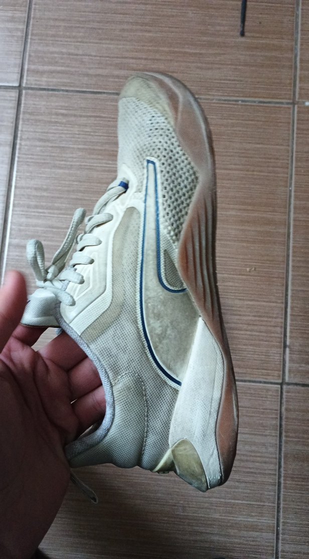 Gri Spor Ayakkabı Düz Taban - Görsel 2