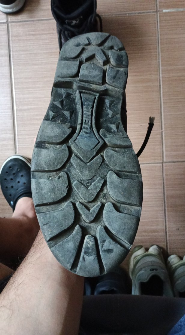 Siyah Bağcıklı Erkek Rock Punk Botları - Görsel 3