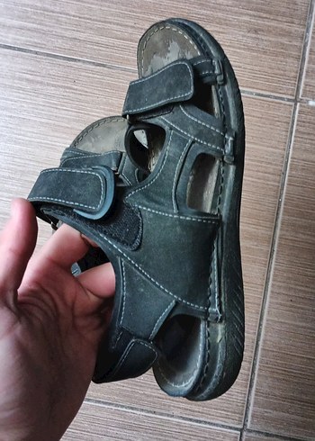 Mavi Erkek Tokalı Sandalet - Görsel 2