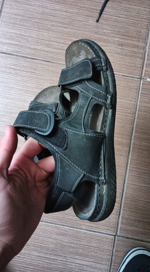 Mavi Erkek Tokalı Sandalet - Görsel 2