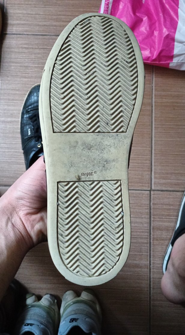 Erkek Siyah Yılan Desenli Minimalist Spor Ayakkabı - Görsel 3