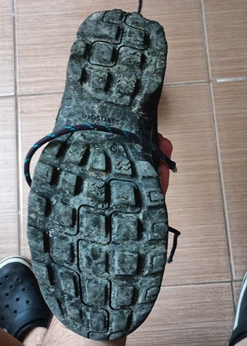 Gri Erkek DECATHLON Spor Ayakkabı Bağcıkları - Görsel 3