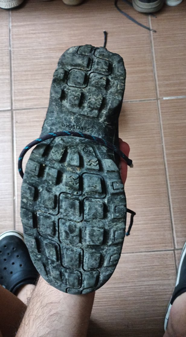 Gri Erkek DECATHLON Spor Ayakkabı Bağcıkları - Görsel 3