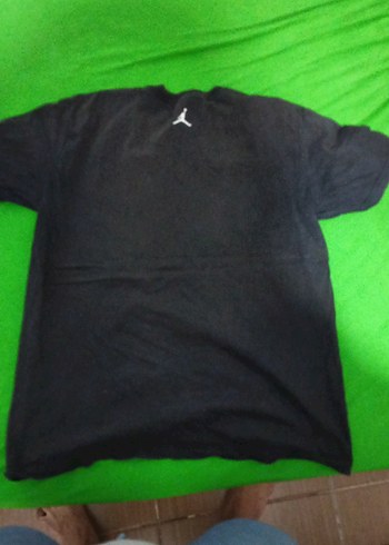 Siyah Air Jordan Baskılı Erkek Tişört - Görsel 3