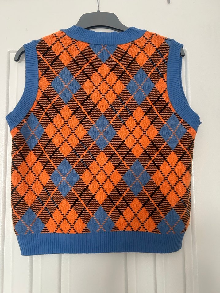 Kadın V Yaka Örgü Süveter - Görsel 2