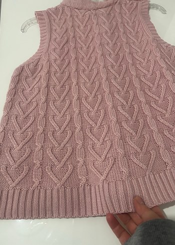 Pembe Peluş Detaylı  Yelek - Görsel 6