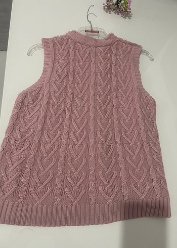 Pembe Peluş Detaylı  Yelek - Görsel 7