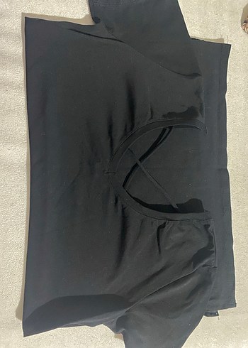 Siyah V YakaTişört - Görsel 3