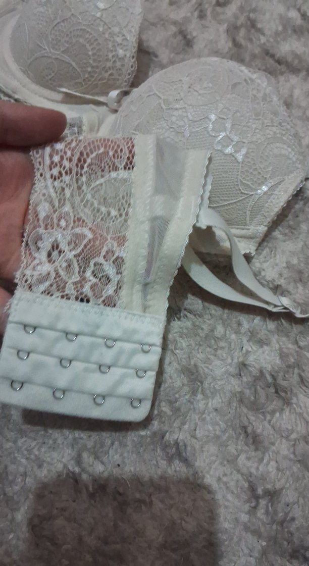 Nakışlı Beyaz Bohem Büstiyer - Görsel 2