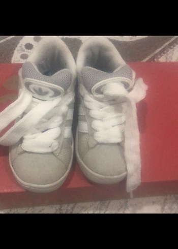 Gri Beyaz Erkek Çocuk Spor Ayakkabı - Görsel 2