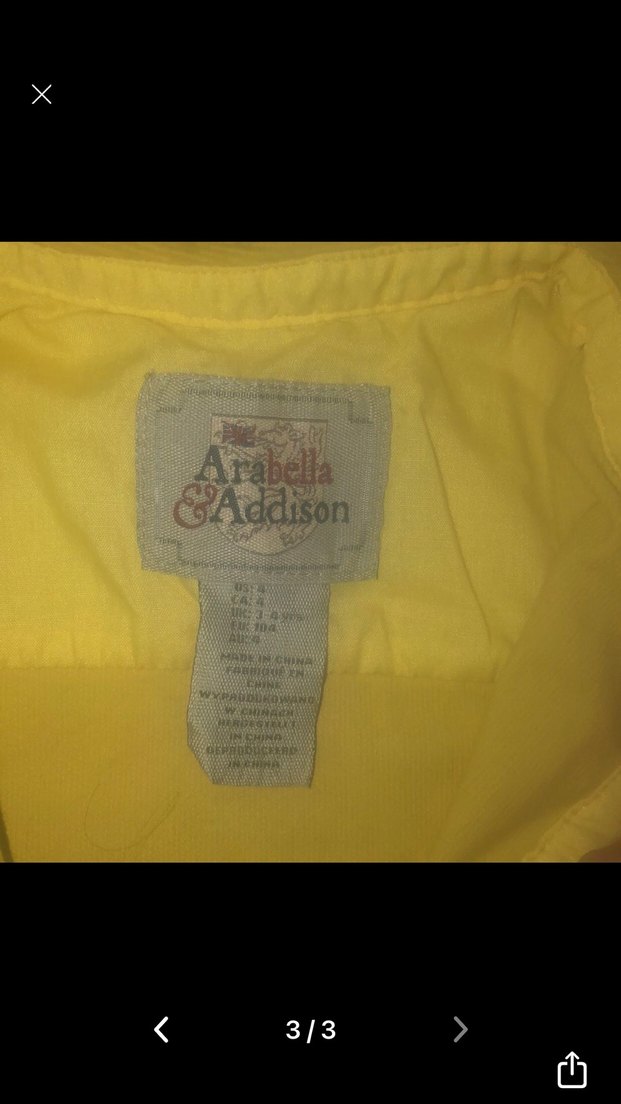 Sarı Nakışlı Bohem çocuk elbise - Görsel 3