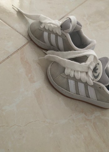 Gri Erkek  kız Çocuk Spor Ayakkabı adidas - Görsel 2