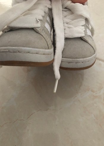 Gri Erkek  kız Çocuk Spor Ayakkabı adidas - Görsel 3