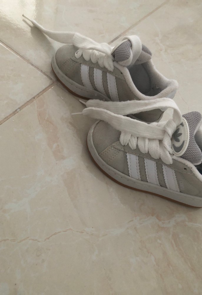 Gri Erkek  kız Çocuk Spor Ayakkabı adidas - Görsel 2