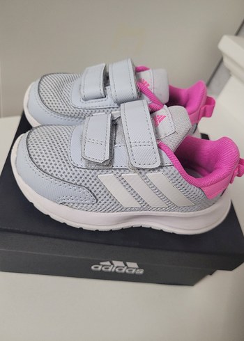 Kız Çocuk Gri-Pembe Spor Ayakkabı - Görsel 2