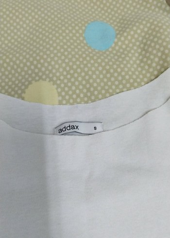 addax kayık kaya beyaz t-shirt s beden - Görsel 2