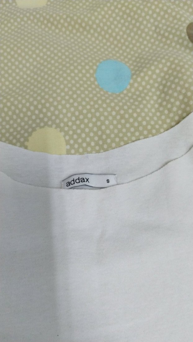 addax kayık kaya beyaz t-shirt s beden - Görsel 2