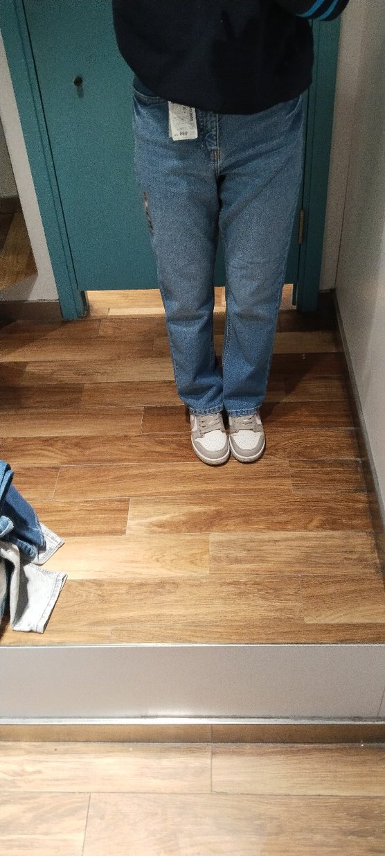 Mavi Loose Fit Midi Kadın Kot Pantolon - Görsel 3