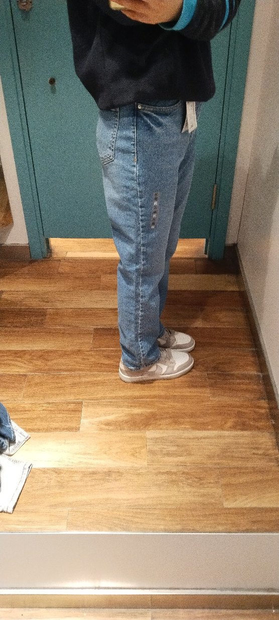 Mavi Loose Fit Midi Kadın Kot Pantolon - Görsel 2