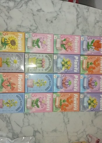 Flowers Çoklu Lego Çiçek ve Bitki Setleri - Görsel 3