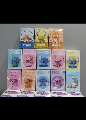 Bricks Pastel Renkli Çoklu Lego Setleri - Görsel 4