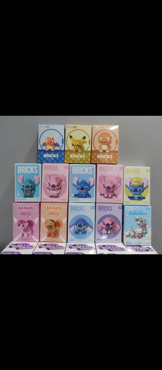 Bricks Pastel Renkli Çoklu Lego Setleri - Görsel 4