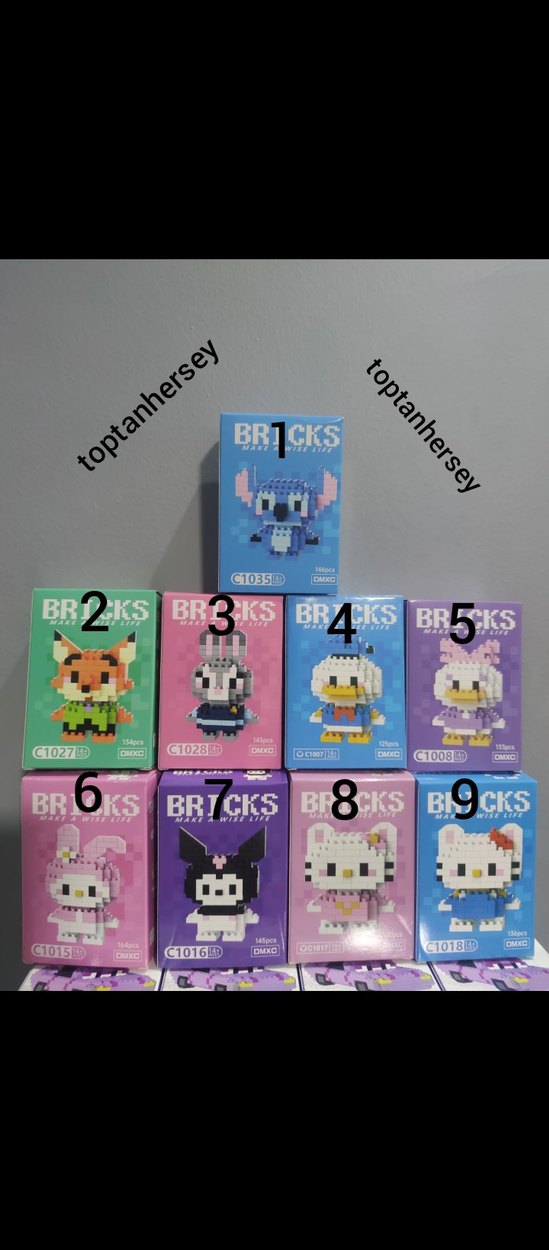 Bricks Pastel Renkli Çoklu Lego Setleri - Görsel 3