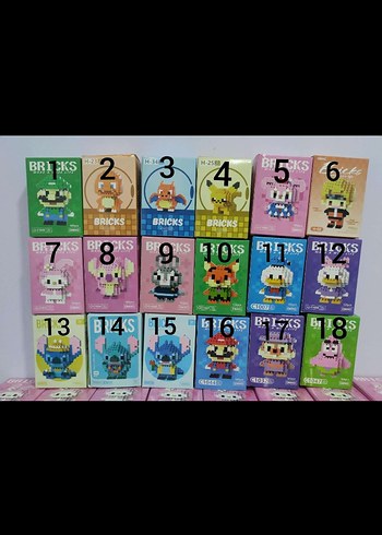 Bricks Renkli Karakter Lego Setleri - Görsel 2