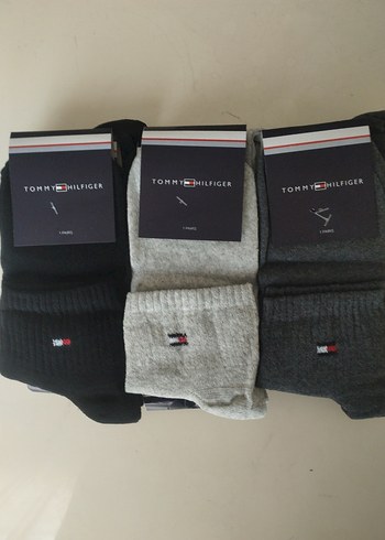 12'Lİ ERKEK TOMMY HİLFİGER PATİK (40-44) BEDEN - Görsel 4