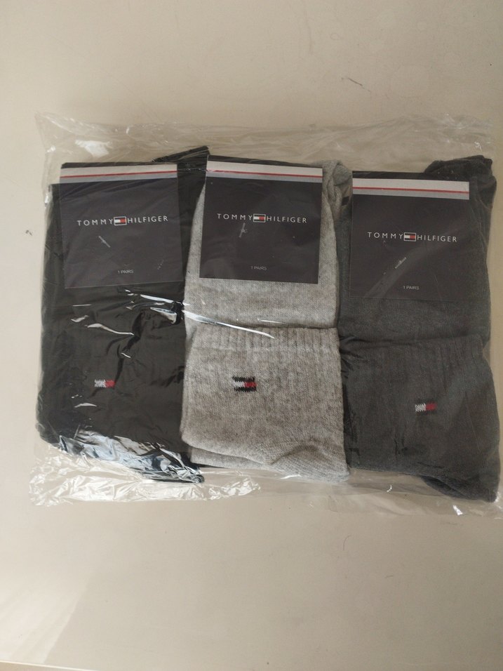 12'Lİ ERKEK TOMMY HİLFİGER PATİK (40-44) BEDEN - Görsel 5