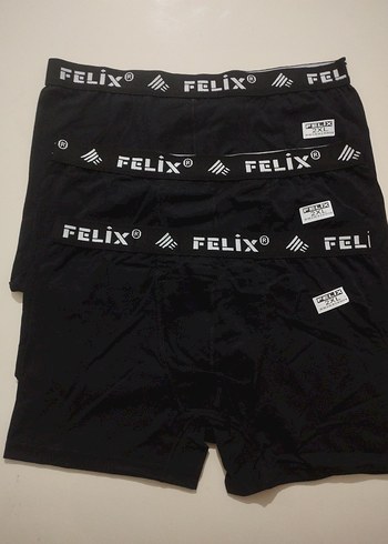 3LÜ Erkek Siyah Baskılı Mini Boxer - Görsel 2