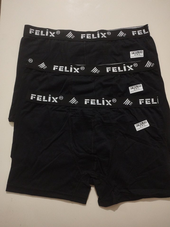  3LÜ Erkek Siyah Baskılı Mini Boxer - Görsel 3