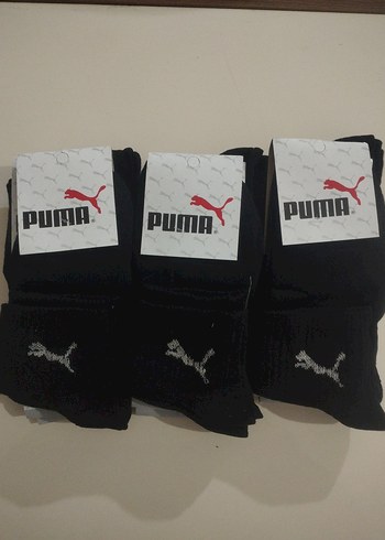 12'Lİ ERKEK PUMA PATİK (40-44) BEDEN
PAKETTE 12 SİYAH PATİK - Görsel 5