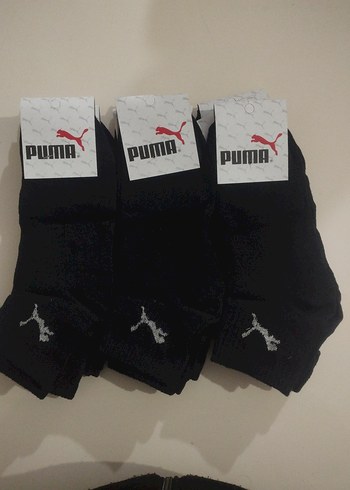 12'Lİ ERKEK PUMA PATİK (40-44) BEDEN
PAKETTE 12 SİYAH PATİK - Görsel 3