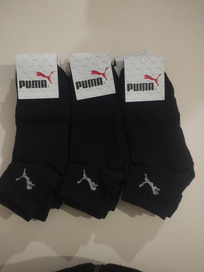 12'Lİ ERKEK PUMA PATİK (40-44) BEDEN 
PAKETTE 12 SİYAH PATİK - Görsel 3