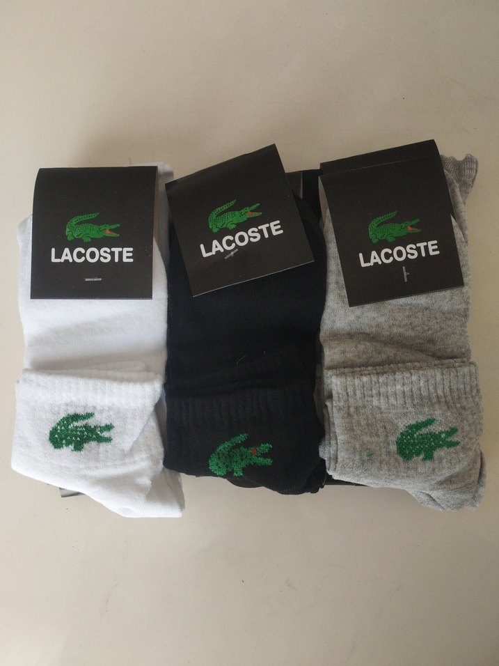 12'Lİ ERKEK LACOSTE PATİK (40-44) BEDEN - Görsel 3