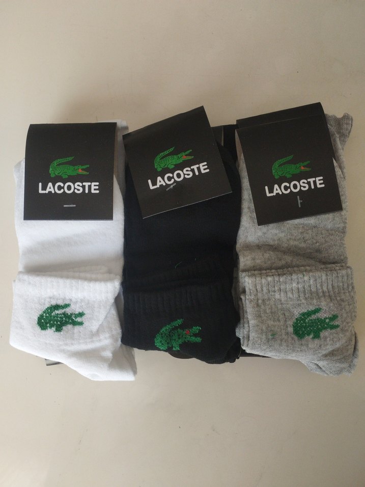 12'Lİ ERKEK LACOSTE PATİK (40-44) BEDEN - Görsel 4