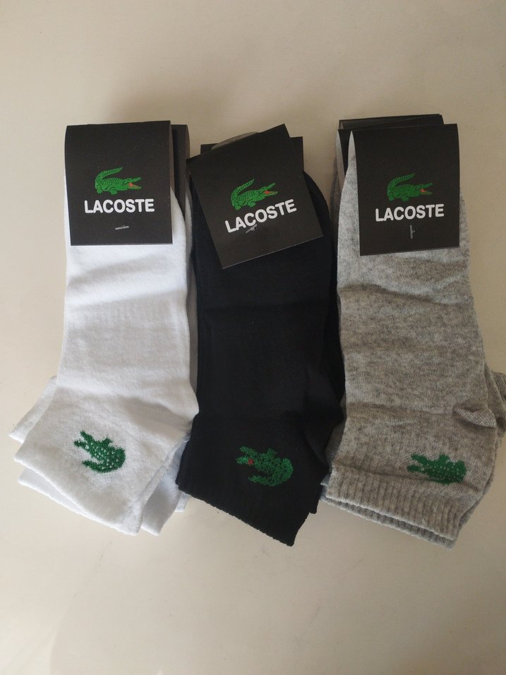 12'Lİ ERKEK LACOSTE PATİK (40-44) BEDEN - Görsel 2