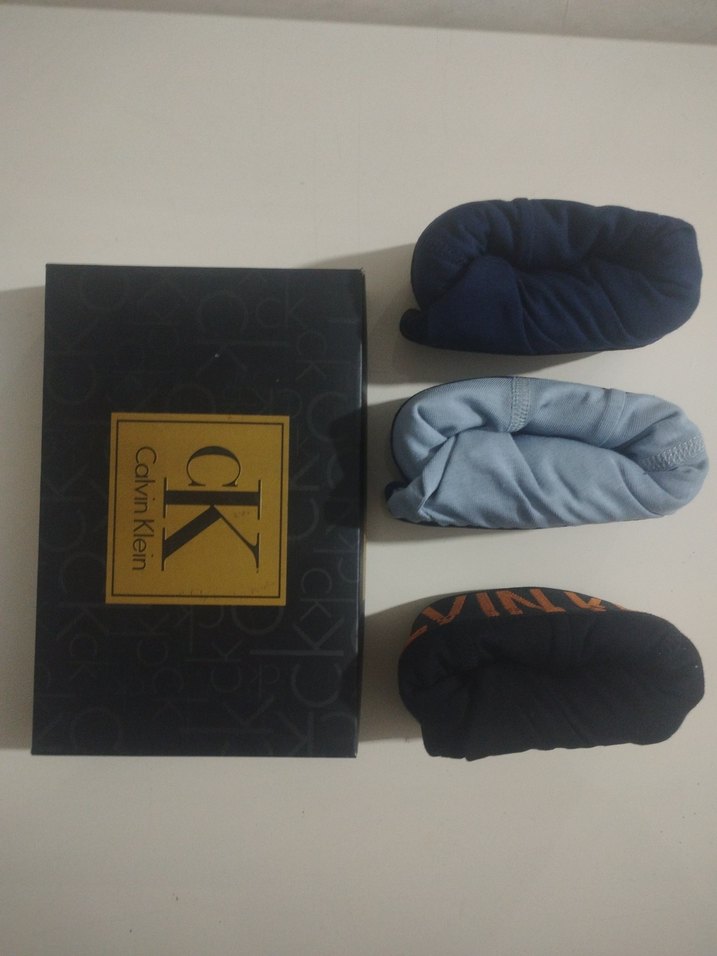 3'lü Calvin Klein Erkek Baskılı Siyah Boxer Seti - Görsel 3