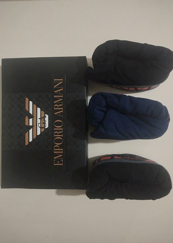 3'lü Emporio Armani Siyah Baskılı Erkek Boxer - Görsel 7