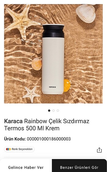 Karaca karaca termos