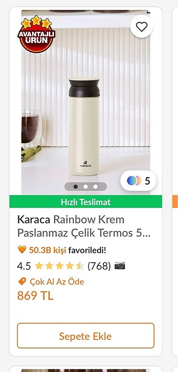 karaca termos