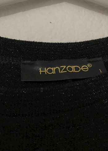 Siyah Drapeli Kadın süveter - Görsel 3